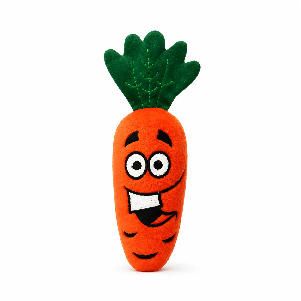 Pawpourri Carrot Plush Dog Toy With Catnip