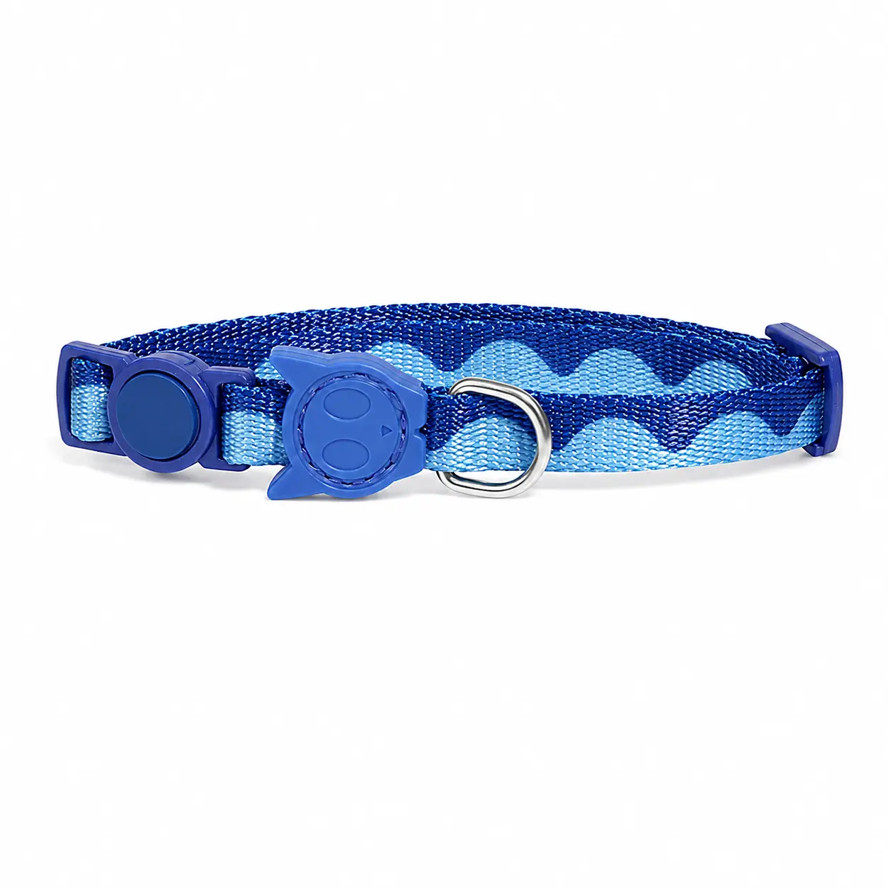 Cat Swell blue patterned cat collar for cats